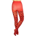 thumbnail image 2 of ToBeInStyle Womens Valentine Opaque Pantyhose w/Large Hearts - Red w/Black Hearts - One Size, 2 of 6