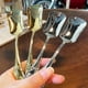 thumbnail image 3 of 4 cucharas de acero inoxidable para helado, cucharas de postre de cabeza cuadrada retro, cucharas para café, sorbetes, yogur, pasteles, gelatina, utensilios de cocina, 3 of 8