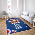thumbnail image 4 of Patriotic Basset Hound Celebrates 4th of July Indoor Rug Bassets Dog Breed Lovers Gifts Idea Carpet Living Bed Room Sofa Home Decor - 02009, 4 of 5