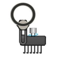 thumbnail image 1 of For Tesla Model 3 Model Y Car Mobile Phone Holder Air Outlet Mount Universal GPS TAPDRA Spare Part, 1 of 4