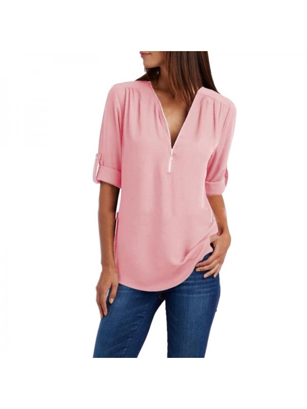 women's plus size long sleeve polo shirts