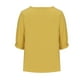 thumbnail image 5 of ICHUANYI Liquidación Camisa delgada informal holgada con mangas abullonadas bordadas dulces y frescas de verano para mujer ICHUANYI WER202308256945, 5 of 8