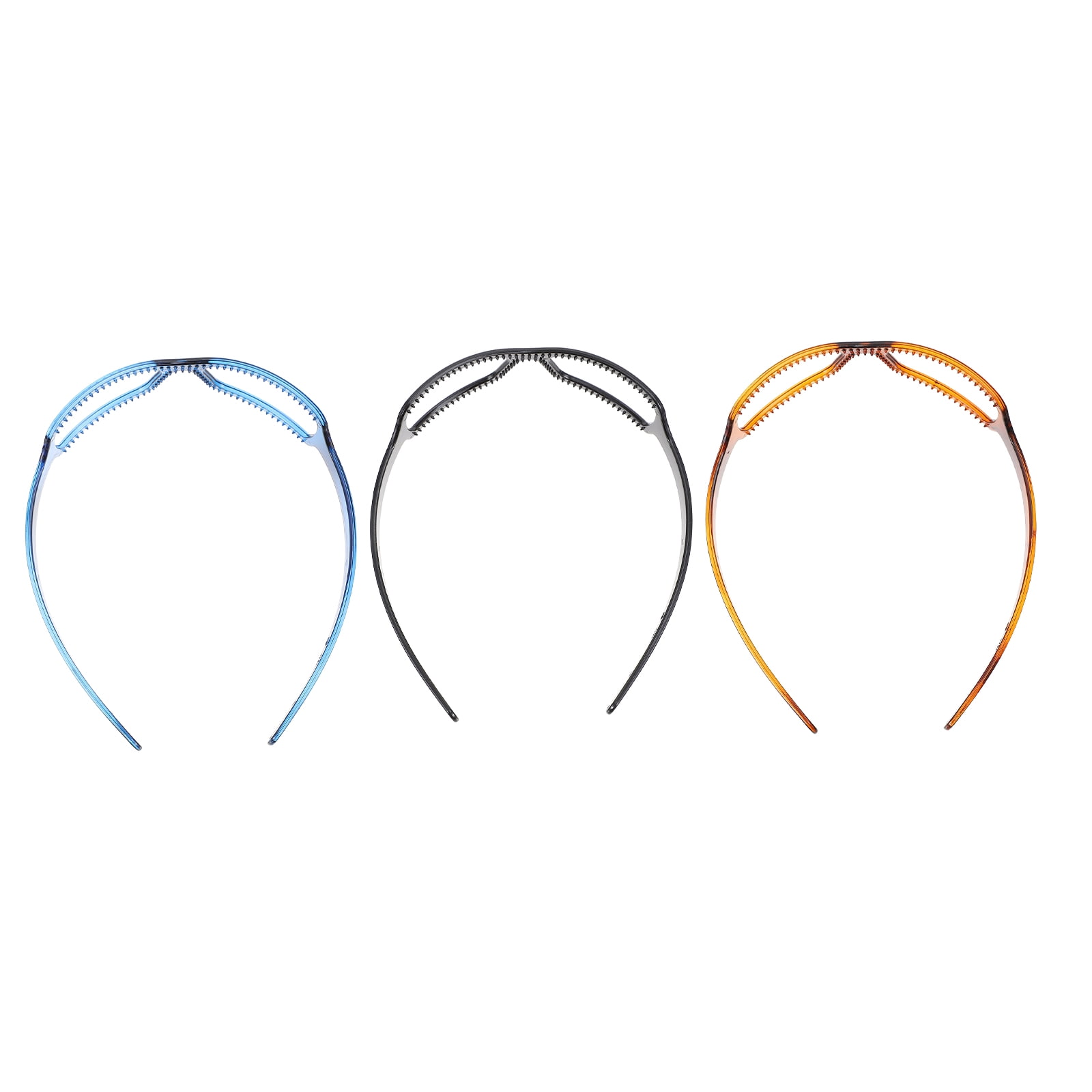 3pcs Creative Glasses Headbands Females Durable Hairbands Women Hair