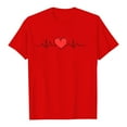 thumbnail image 3 of CAIXIA Matching Couples T‑Shirts for Him and Her Love Matching Outfits Valentine Anniversary Wedding Couples Gifts,Unisex/S, 3 of 4