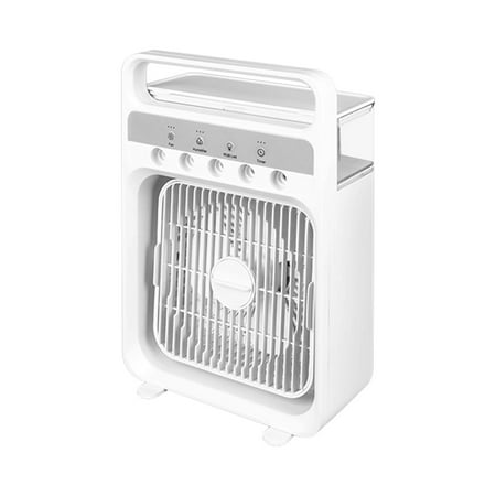 OAVQHLG37B Portable Air Conditioners Portable Air Cooler Desktop Office Air Conditioning Fan USB Charging