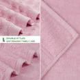 thumbnail image 5 of PiccoCasa 2 Pack 27"x54" Bath Towel Set Soft Absorbent Pink, 5 of 7
