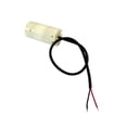 thumbnail image 1 of Motor de vibración R260 de 80 mA, reemplaza el motor de vibración de base plana de 12 V para pequeños electrodomésticos y cinturón de masaje., 1 of 8