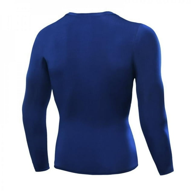Men Compression Base Layer Tight Long Sleeve Tops T-Shirt For Sports Fitness Training Running Exercise