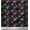 Black, variant on Soimoi Cotton Duck Fabric Leaves,Pink & Lavender Blue Flower Floral Printed Fabric 1 Yard 42 Inch Wide
