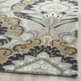 thumbnail image 3 of SAFAVIEH Wyndham Eglantine Damask Wool Area Rug, Blue/Multi, 10' x 14', 3 of 7