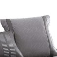 thumbnail image 4 of Benjara BM225159 Polyester Comforter Set with Geometric Print, Gray - King Size - 10 Piece, 4 of 5