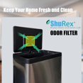 thumbnail image 3 of 6 Pack Odor Absorbing Filter Refills for Garbage Cans, Activated Charcoal Deodorizer Compatible with Step and Touchless s with Built-in Filter Compartment, 3 of 5