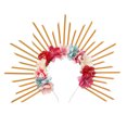 thumbnail image 2 of Halloween Skull Ornament For The Dead Ghost Festival Hair Hoops Ghost Festival Stained Rose Headbands Festival Party, 2 of 6