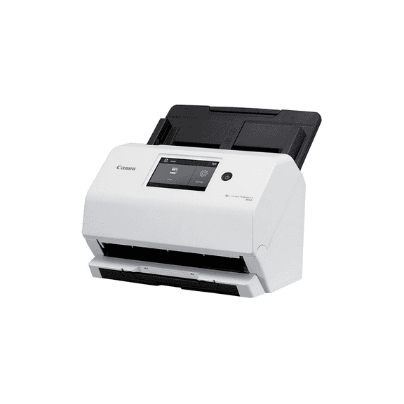 Restored Canon imageFORMULA R50 Office Document Scanner – Sheetfed, 600 DPI, 40 PPM, Duplex, USB Connectivity, P/N: 4823C001 (Refurbished)