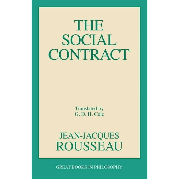 Great Books in Philosophy The Social Contract, (Paperback)
