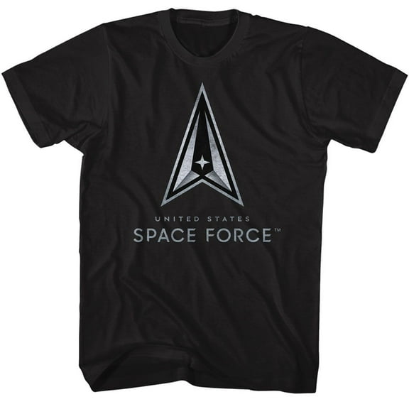 U.S. Air Force US Space Force Gradient Black Adult T-Shirt