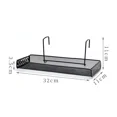 thumbnail image 2 of Durable Window Sill Hanging Organizer Rack For Office Supplies, 2 of 7
