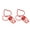 Red, variant on M Buder 100pcs Binder Clips Cute Cartoon Peach Shape Metal Long Tail Clips Office Account Paper Clamps, Purple (7.87 inches / 20 cm)