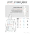 thumbnail image 7 of Hat and Beyond Women's Ultra Soft Fleece Hoodie Customizable Oversized Pullover Hoodie With Half Moon Patch For Custom Branding, 7 of 7