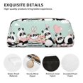 thumbnail image 4 of Uemuo Cute Panda Printed Leather Pencil Case, Pencil Pouch, Portable Pencil Bag, Pen Case for& Office, 4 of 7