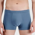 thumbnail image 1 of LYMAYTER Boxeurs pour Hommes en Coton sous-Vêtements Anti-Humidité Sans Couture Micro Modal, 1 of 8