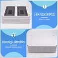 thumbnail image 6 of HT Series Junction Box 24WAY PC IP65 Waterproof Distribution Box Outdoor Plastic Electrical HT-24Way for Circuit Breaker, 6 of 10