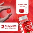 thumbnail image 4 of (3 pack) Vitamatic Extra Strength Vitamin B12 5000 mcg (Methyl B12) Gummies - 240 Count - Energy Metabolism Support and Nervous System Health Support, Natural Cherry Flavored, 4 of 12
