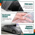 thumbnail image 4 of 2025 Latest Model 2PCS Disposable Car Cover, Waterproof Car Cover, Universal, 4 of 5