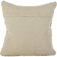 thumbnail image 2 of Fennco Styles Hand Cable Knit Design Accent Cushion Wool Down Filled Home Decorative Throw Pillow 18" Square (Chunky Cable Knit), 2 of 2