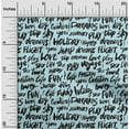 thumbnail image 2 of oneOone Viscose Chiffon Light Blue Fabric Text Sewing Craft Projects Fabric Prints By Yard 42 Inch Wide-5Z, 2 of 5