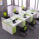 thumbnail image 4 of Partition Corner Office Desks Computer Cassette Employee Combination Office Desks Screen Bureau Meuble Working Equipment QF50OD My Lux Decor Round, 4 of 28