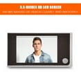thumbnail image 3 of POCREATION Electronic Peephole Viewer, Mini Door Bell Peephole Camera, Indoor For Outdoor, 3 of 8
