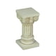 thumbnail image 1 of Things2Die4 Antiguo Blanco Sólido Hormigón Romano Columna Iónica Pilar Mini Estatua Pedestal 8.25 Pulgadas de Alto Things2Die4 4855-24, 1 of 4