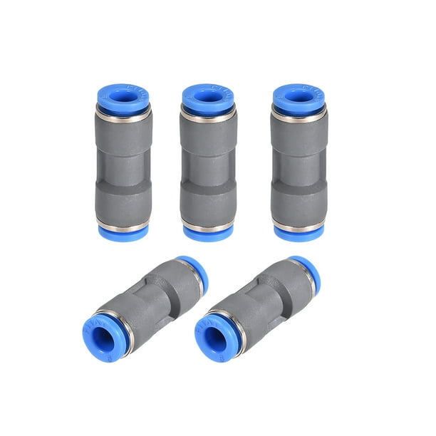 Straight Push Connectors 6mm Quick Release Pneumatic Connector Plastic