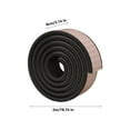 thumbnail image 3 of Xecvkr Children’s Corner Protection Strip Thickened Rubber Foam Table Edge Safety Tape Adhesive Easy Install Kids Guard Home 1 Pc, 3 of 5