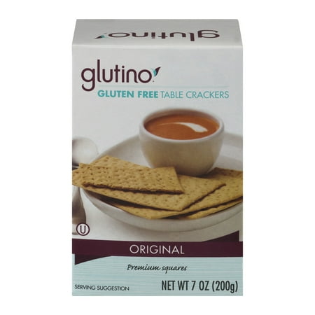 Glutino Gluten Free Table Crackers Original, 7.0 OZ