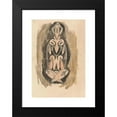 thumbnail image 2 of Henri Gaudier-Brzeska 11x14 Black Modern Framed Museum Art Print Titled - Study for a Sculptural Column (1910 - 1915), 2 of 5