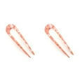 thumbnail image 3 of Wisewang Pinces à Cheveux Multicolores Simplicité Accessoires de Cheveux Support DIY Mode Rétro Bijou Cadeau en Forme de U Couvre-Chef Rouge Melon D\'eau 2Ensemble, 3 of 6