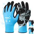 thumbnail image 1 of Guantes de trabajo de invierno DULFINE 100% impermeables para hombres y mujeres, 1 of 6