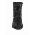 thumbnail image 6 of Artisole Woven Pleather Block Heel Boots, 6 of 10