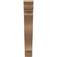 thumbnail image 2 of Ekena Millwork 5 1/2"W x 32"D x 36"H Funston Traditional Rough Cedar Woodgrain TimberThane Bracket, Primed Tan, 2 of 6