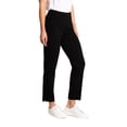 thumbnail image 2 of Slimsation Pull-on Ankle Pant 29 Inch Black Pants Women 18, 2 of 3