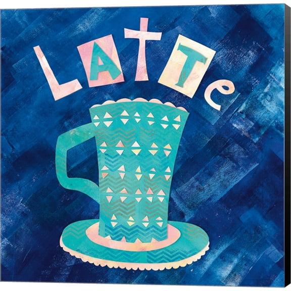 Cafe Collage IV by Wild Apple Portfolio, Canvas Wall Art