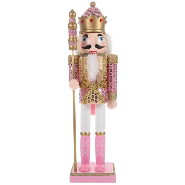 Adorno de Cascanueces de Navidad, figuras de Cascanueces, estatua de Cascanueces, adorno de mesa de Navidad