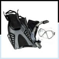 thumbnail image 1 of Dolfino Pro Dyna Adult 5 Pièces Dive Set Medium / Large - Argent / Noir, 1 of 6