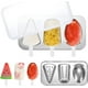 thumbnail image 1 of Molde para helado, moldes para paletas de acero inoxidable, moldes esquimales reutilizables sin BPA con palos y tapas para niños y adultos, helado casero, sorbete, yogur, jugo, 1 of 1