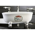 thumbnail image 2 of Aqua Eden BATUBSRW Savon Superfins 8" Double Ended Clawfoot Tub Decorative Soap Dish, 2 of 4