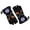 Black, variant on Aeromax  Astronaut Gloves- White- size Small