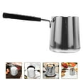 thumbnail image 6 of Milk heating pan, stainless steel, milk heating pan, milk pan with scales and chocolate butter, milk foam tank with extended handle 600/1000ml, 6 of 10