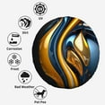 thumbnail image 4 of Design Abstrait Éblouissant Polyester Universel Housse de Roue de Rechange pour Remorque RV SUV Camion Véhicule Récréatif, 4 of 5